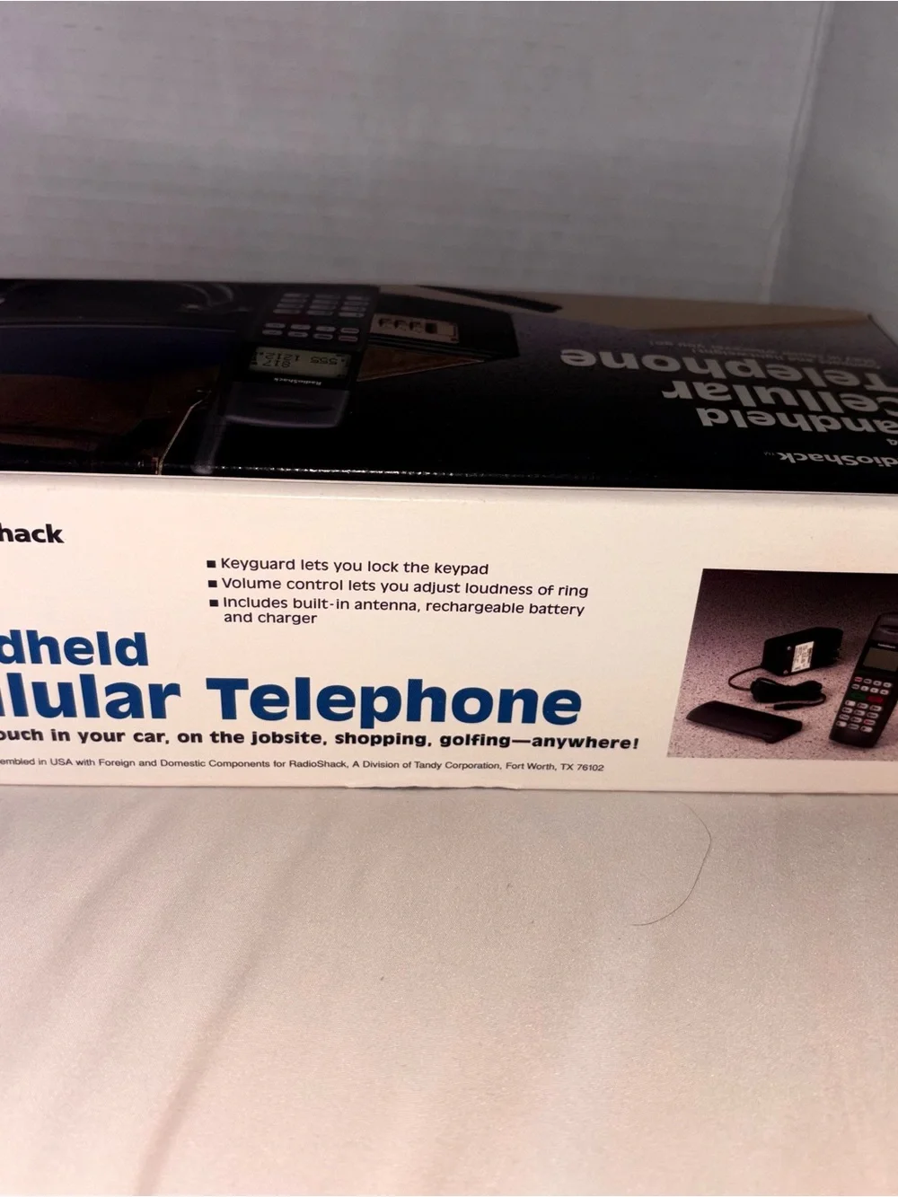 RadioShack Handheld Cellular Telephone - Black